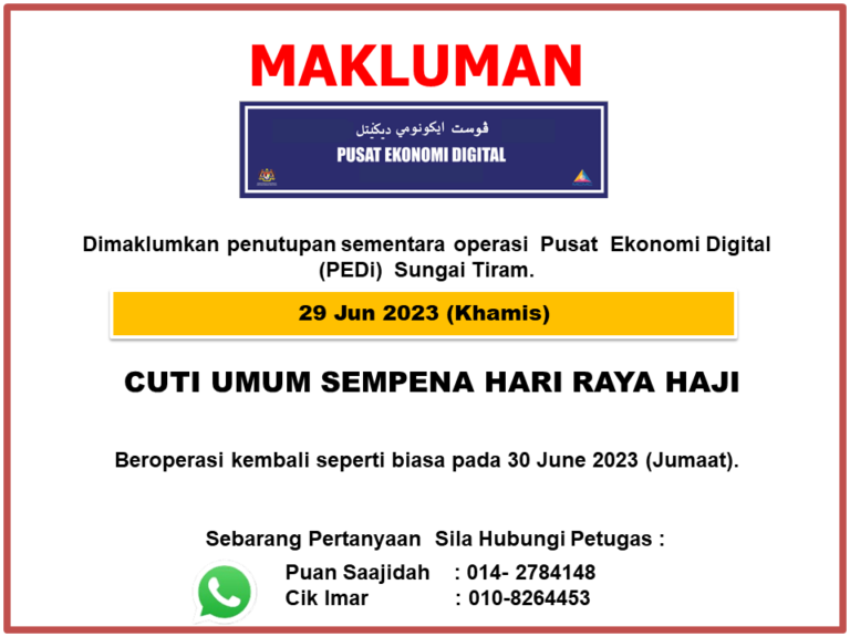 NOTIS PENUTUPAN